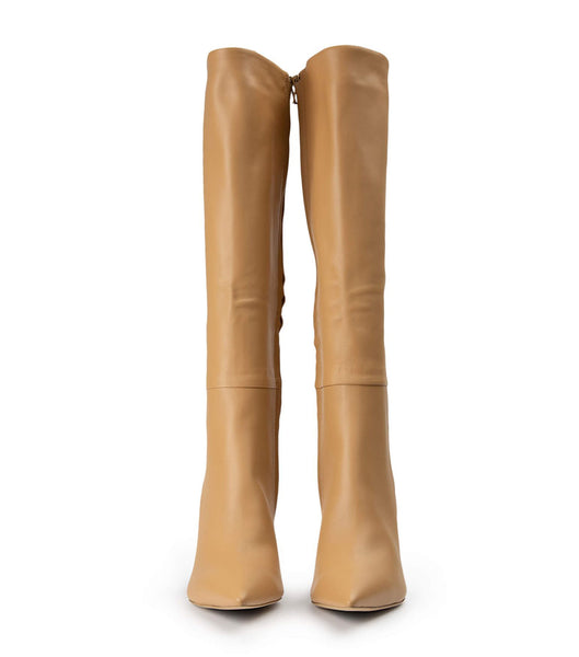 Tony Bianco Apollo Honey Nappa 10.5cm スティレットブーツ オレンジ | GJPUC39513