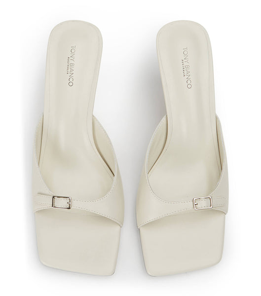 Tony Bianco Asar Dove Nappa 6.5cm イベントヒール 白 | PJPQX59038
