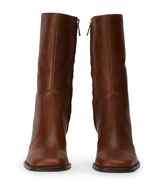 Tony Bianco Atlanta Cognac 8.5cm アンクルブーツ ブラウン | PJPER95728