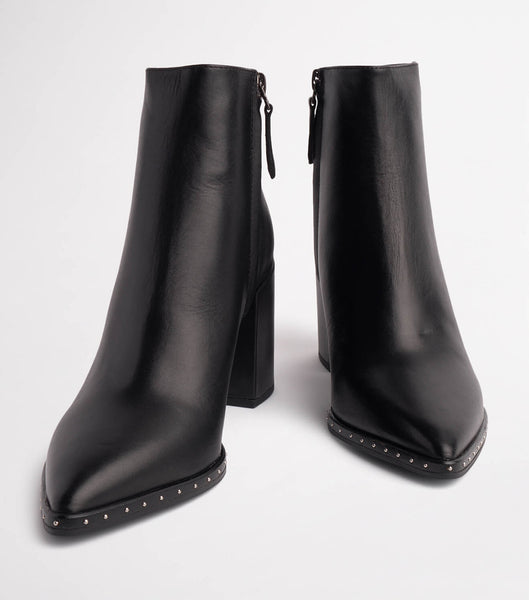 Tony Bianco Bailey Black Albany 8.5cm ヒールブーツ 黒 | AJPWC43918