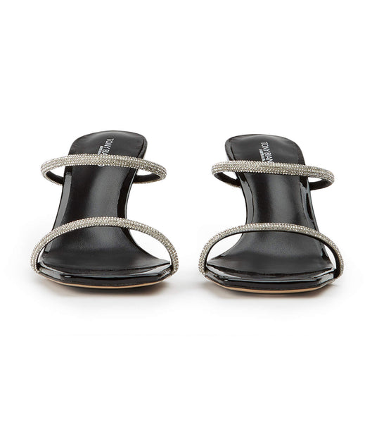 Tony Bianco Chase Black パテント 8.5cm ブライダルヒール 黒 | JPNEJ67896