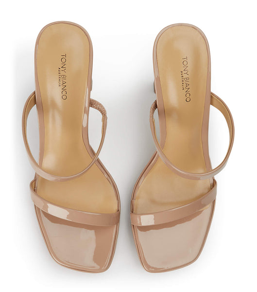 Tony Bianco Diane Coco パテント 11.5cm 厚底シューズ ベージュ | XJPBH74492