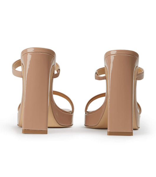 Tony Bianco Diane Coco パテント 11.5cm 厚底シューズ ベージュ | XJPBH74492
