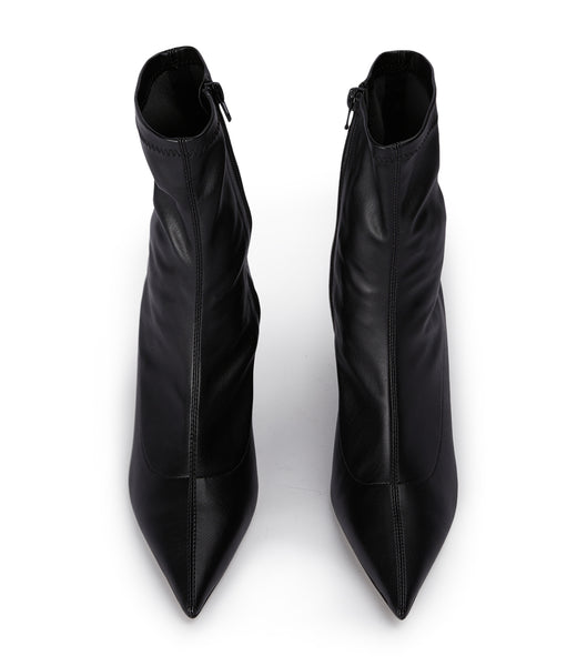 Tony Bianco Diplo Black Venezia 9.5cm ヒールブーツ 黒 | JPJZR31166
