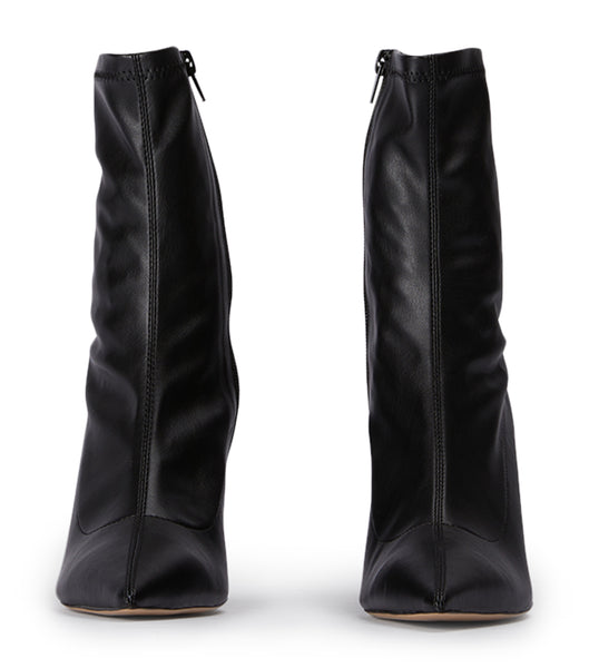 Tony Bianco Diplo Black Venezia 9.5cm ヒールブーツ 黒 | JPJZR31166