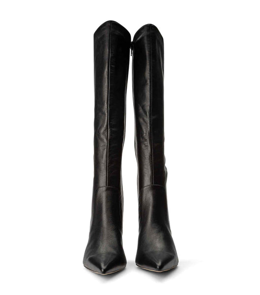 Tony Bianco Epic Black Venice 8.5cm ミッドカーフブーツ 黒 | PJPER12640