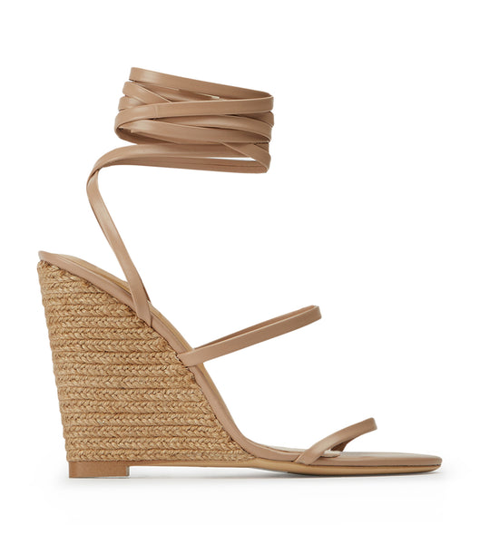 Tony Bianco Gabriella Skin Capretto 11cm ウェッジソール Skin Color | JPJBT32297