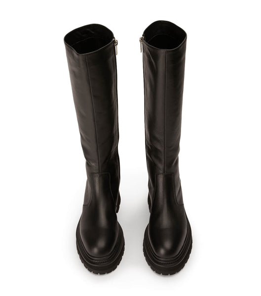 Tony Bianco Hitch Black Venice 5.5cm ニーハイブーツ 黒 | JPCVG91035
