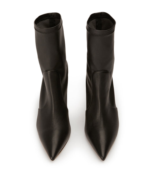 Tony Bianco Kartia Black Nappa/Black Venezia 9.5cm ヒールブーツ 黒 | LJPSX25811