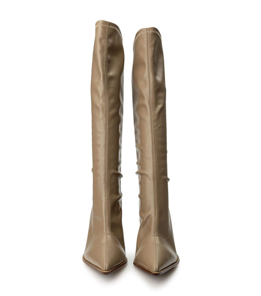 Tony Bianco Knight Piazza Venezia 9.5cm ニーハイブーツ 黄色 | JPJBT90000