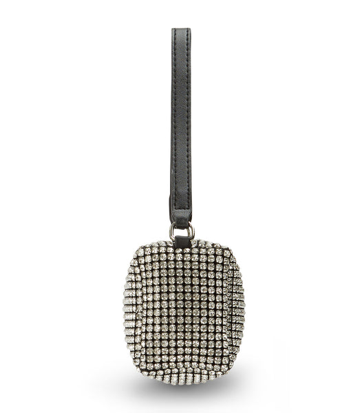 Tony Bianco Moma Clear Crystal Mini Handbags アクセサリー シルバー | XJPGW33098