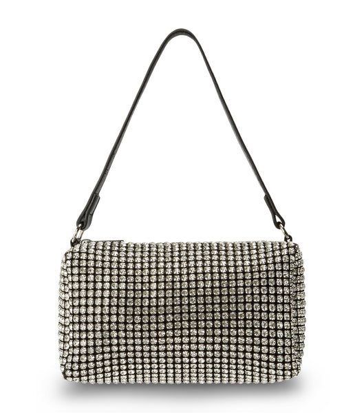 Tony Bianco Moma Clear Crystal Mini Handbags アクセサリー シルバー | XJPGW33098