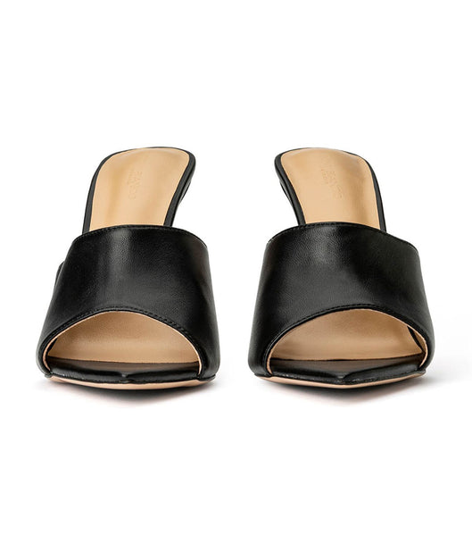 Tony Bianco Mylo Black Nappa 10.5cm スティレットヒール 黒 | QJPUV95104