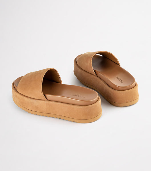 Tony Bianco Rio Caramel Phoenix 6cm スライドサンダル 赤 | JPJKU95281