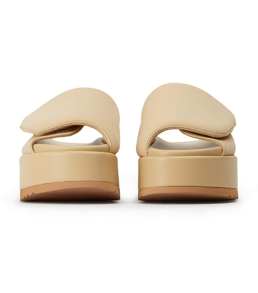 Tony Bianco Roxana Nude Scuba 6cm サンダル ベージュ | SJPVO24503