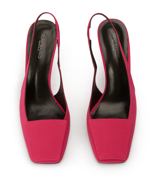 Tony Bianco Rue Persian Crepe 10.5cm スティレットヒール 赤 | YJPGT77567