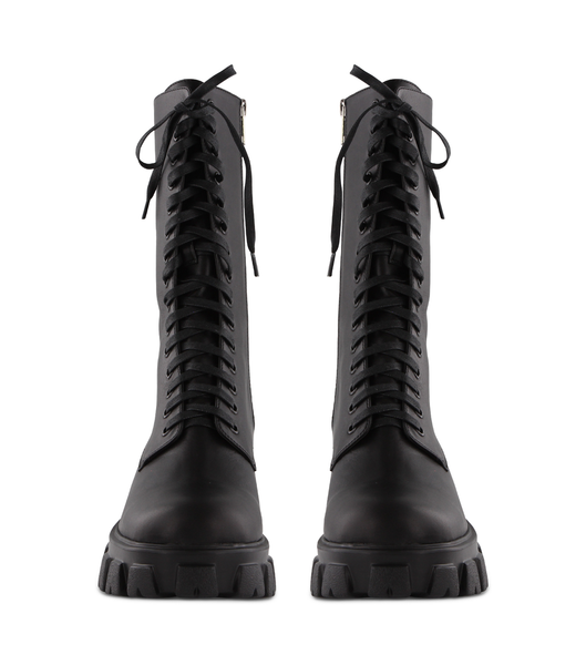 Tony Bianco Seattle Black Como 5cm ニーハイブーツ 黒 | SJPNY53578