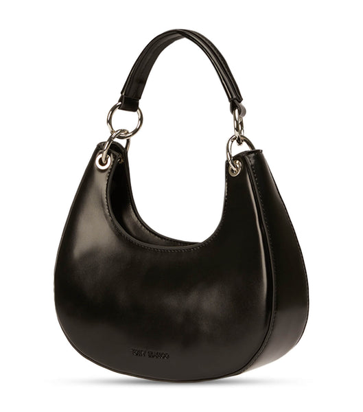 Tony Bianco Talia Black Hi Shine Mini Handbags アクセサリー 黒 | JPDYB37786