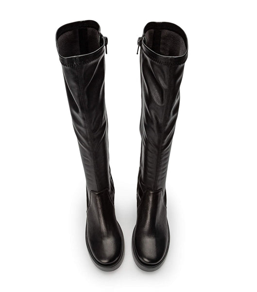 Tony Bianco Tibby Black Venice/Black Venezia 9cm ストレッチブーツ 黒 | EJPHC19965