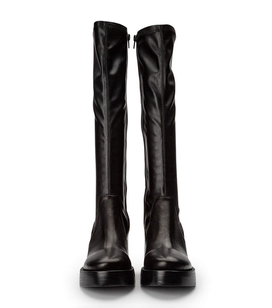 Tony Bianco Tibby Black Venice/Black Venezia 9cm ストレッチブーツ 黒 | EJPHC19965