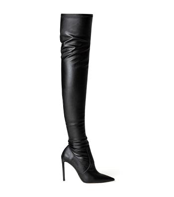Tony Bianco Avah Black Venezia 10.5cm スティレットブーツ 黒 | ZJPMJ66510