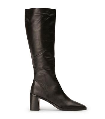 Tony Bianco Darby Black Venice 7.5cm ニーハイブーツ 黒 | EJPVG19331