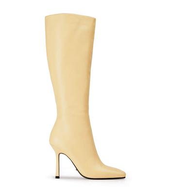 Tony Bianco Havana Butter Nappa 10.5cm ヒールブーツ 黄色 | TJPWZ57978