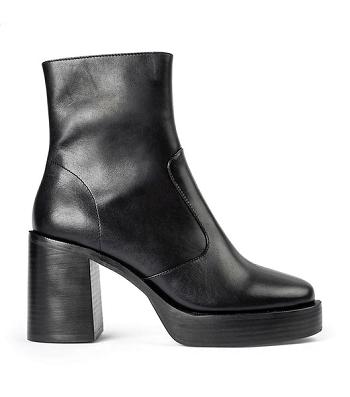 Tony Bianco Thunder Black Como 9cm アンクルブーツ 黒 | LJPSX39055