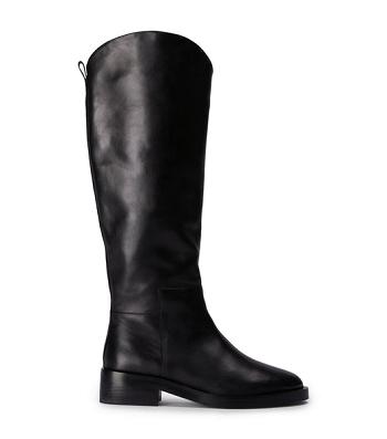 Tony Bianco Tyler Black Como 4cm ニーハイブーツ 黒 | JPJVR20057